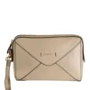 Pochette Donna THE BRIDGE linea Frida in Pelle color Burro