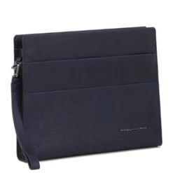 Pochette PIQUADRO porta iPad® Linea Paavo in Pelle Blu - AC5974S122