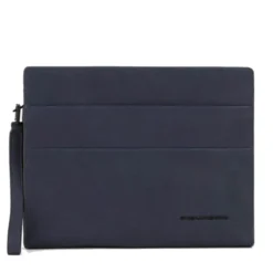 Pochette PIQUADRO porta iPad® Linea Paavo in Pelle Blu - AC5974S122