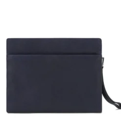 Pochette PIQUADRO porta iPad® Linea Paavo in Pelle Blu - AC5974S122