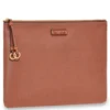 Pochette Porta Tablet THE BRIDGE linea Carlotta in Pelle Marrone