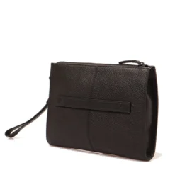 Pochette Uomo GIANNI CONTI in Pelle Nera