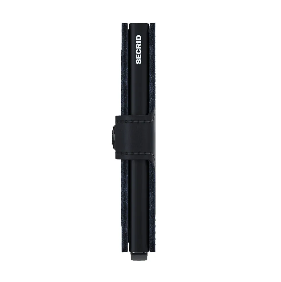 Porta Carte con Clip SECRID linea Miniwallet Matte Black con RFID