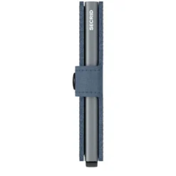 Porta Carte con Clip SECRID linea Original in Pelle Ice Blue con RFID