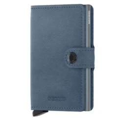 Porta Carte con Clip SECRID linea Original in Pelle Ice Blue con RFID