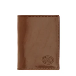 Portacarte e Banconote THE BRIDGE In Pelle Marrone linea Story Made in Italy
