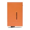 Portacarte PIQUADRO in Pelle e Alluminio con RFID Colore Arancione Linea Atlas - PP5585S138R