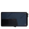 Portacarte PIQUADRO in Pelle e Alluminio con RFID Colore Nero Linea Solm - PP5585S141R