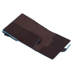 Portacarte PIQUADRO in Pelle e Alluminio con RFID in Pelle Mogano - PP5649B2RBLR