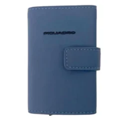 Portacarte PIQUADRO in Tessuto e Alluminio con RFID Colore Avio Linea Corner 2.0 - PP5649C2OWR