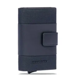 Portacarte PIQUADRO in Tessuto e Alluminio con RFID Colore Nero Linea Pq - Earth - PP5649S137R