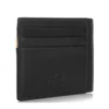 Portacarte Uomo 1A Classe Alviero Martini in Pelle Nera con Inserto Geo Classic W354