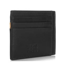 Portacarte Uomo 1A Classe Alviero Martini in Pelle Nera con Inserto Geo Classic W354