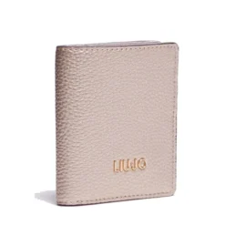 Portacarte Verticale Donna LIU JO Better Light Gold