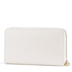 Portafoglio Donna COCCINELLE Zip Around in Pelle Pearl Linea Metallic Soft