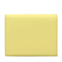 Portafoglio Donna Mini COCCINELLE in Pelle Linea Metallic Soft colore Lime Wash Chiuso