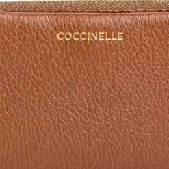 Portafoglio Donna Piccolo COCCINELLE in Pelle Cognac Linea C - Me