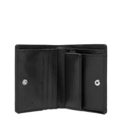 Portafoglio Donna Piccolo Trapuntato LOVE MOSCHINO linea Quilted Nero e Nikel