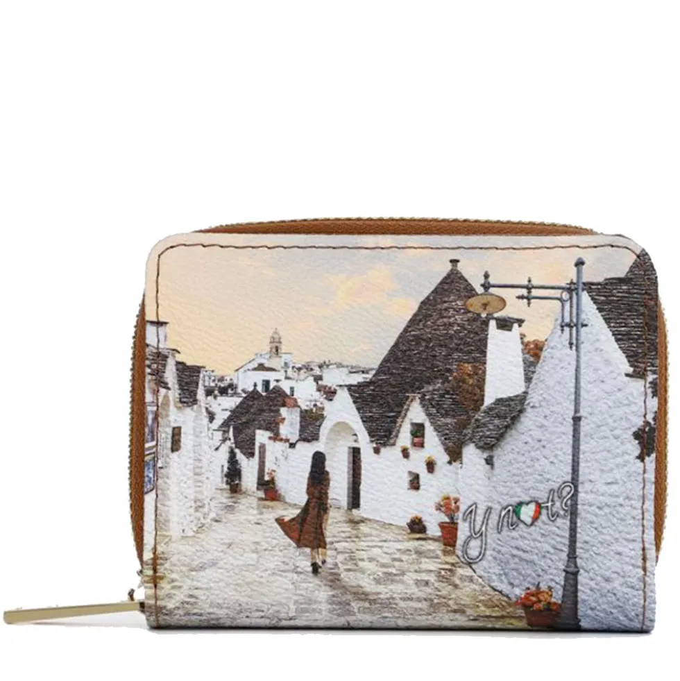 Portafoglio Donna Piccolo Y NOT YES-562 Stampa Fall in Alberobello