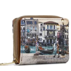 Portafoglio Donna Piccolo Y NOT YES-562 Stampa Blue Lagoon