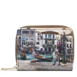 Portafoglio Donna Piccolo Y NOT YES-562 Stampa Blue Lagoon