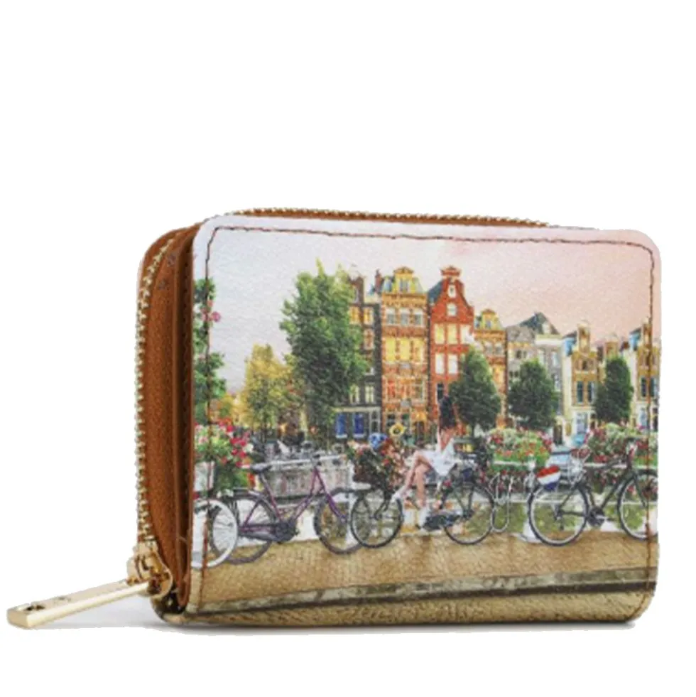 Portafoglio Donna Piccolo Y NOT YES-562 Stampa Flower River