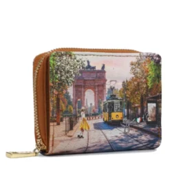Portafoglio Donna Piccolo Y NOT YES-562 Stampa Spring in Milan