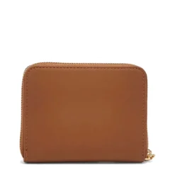 Portafoglio Donna Piccolo Zip Around LOVE MOSCHINO linea Bold Love color Cuoio