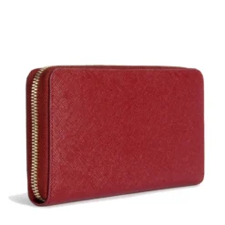 Portafoglio Donna Zip Around 1A Classe Alviero Martini linea Windy City Rosso Acero PM75