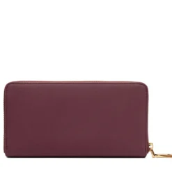 Portafoglio Donna Zip Around LOVE MOSCHINO linea Bold Love color Vino