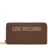 Portafoglio Donna Zip Around LOVE MOSCHINO linea Bold Love Testa di Moro