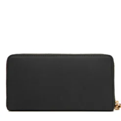 Portafoglio Donna Zip Around LOVE MOSCHINO Nero con Maxi Logo