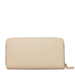 Portafoglio Donna Zip Around LOVE MOSCHINO linea Bold Love Avorio