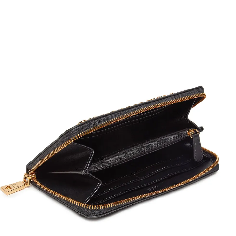 Portafoglio Donna Zip Around LOVE MOSCHINO linea Bold Love Nero