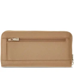 Portafoglio GUESS Chiuso con Zip Linea Amorette colore Beige
