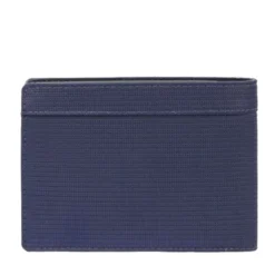 Portafoglio PIQUADRO Uomo con Portamonete In Tessuto e Pelle Blu Linea Orion - PU257S136R