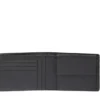 Portafoglio PIQUADRO Uomo con Portamonete In Tessuto e Pelle Colore Nero Linea Orion - PU257S136R