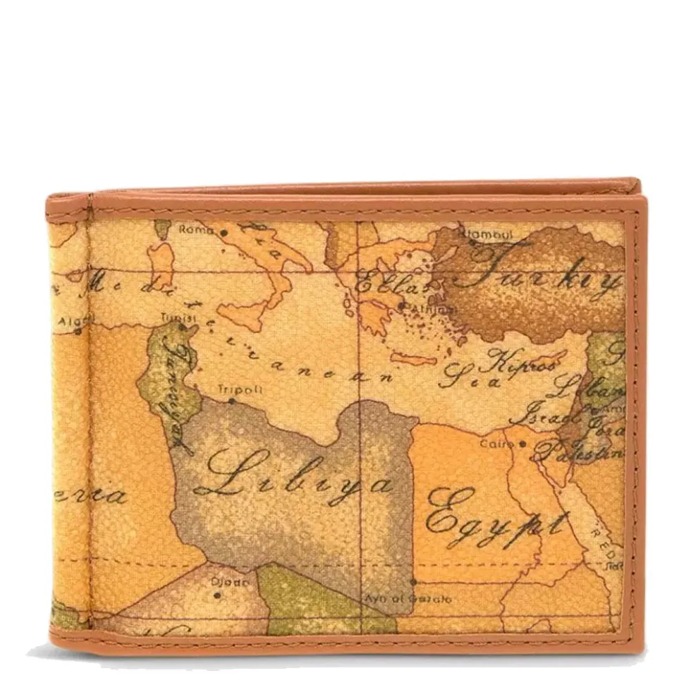 Portafoglio Uomo con Fermasoldi 1A Classe Alviero Martini linea Geo Classic W111
