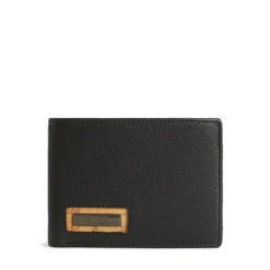 Portafoglio Uomo con Pattina 1A Classe Alviero Martini linea Trip Leather in Pelle Nera PN79