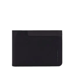 Portafoglio Uomo con Pattina PIQUADRO in Pelle Nera - PU1392W122R