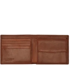 Portafoglio Uomo con Portamonete THE BRIDGE In Pelle Marrone linea Story 01486001