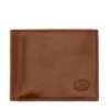 Portafoglio Uomo con Portamonete con Zip THE BRIDGE In Pelle Marrone linea Story