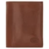 Portafoglio Uomo Verticale con Pattina e Portamonete THE BRIDGE In Pelle Marrone linea Story 01480001