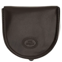 Portamonete a Tacco THE BRIDGE In Pelle Nero linea Story Made in Italy