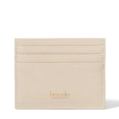 Portatessere Donna BRACCIALINI linea Basic in Pelle Beige