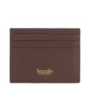 Portatessere Donna BRACCIALINI linea Basic in Pelle Marrone