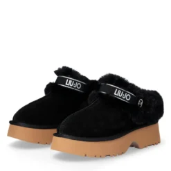 Sabot Donna Imbottiti LIU JO Juny 01 in Suede Nero