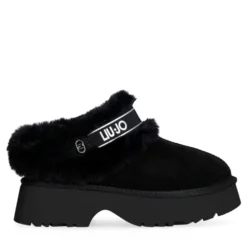 Sabot Donna Imbottiti LIU JO Juny 01 in Suede Nero