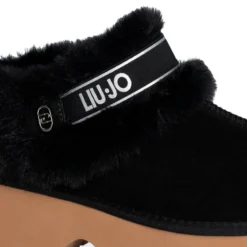 Sabot Donna Imbottiti LIU JO Juny 01 in Suede Nero