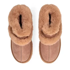 Sabot Donna Imbottiti LIU JO Juny 01 in Suede color Cognac